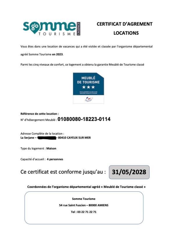 Hébergement de vacances La Serjane A 300 M De La A Sur